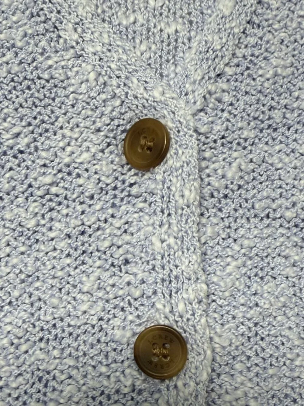 NWT J.Crew Lavender Lilac Knit Button Front Sweater Vest Size Medium